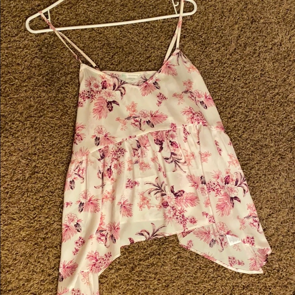 Silk tank top
